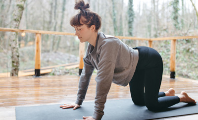 5 Yoga Poses Double as Sensual Sex Positions